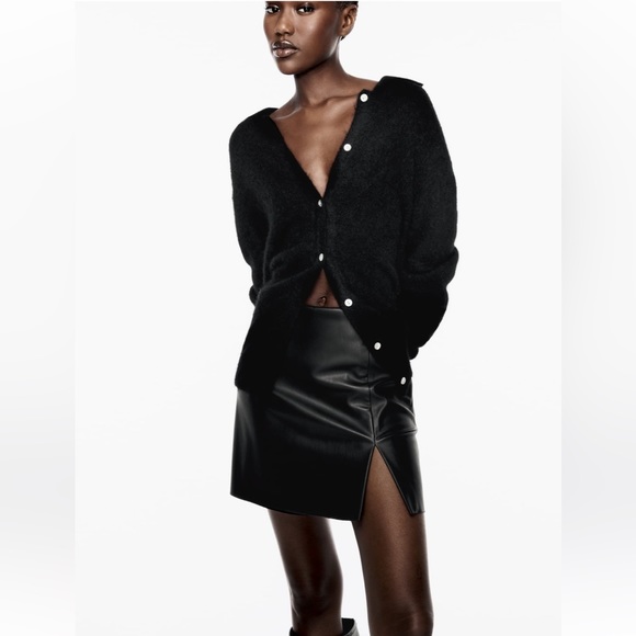 ZARA Oversized Polo Sweater - Picture 2 of 8